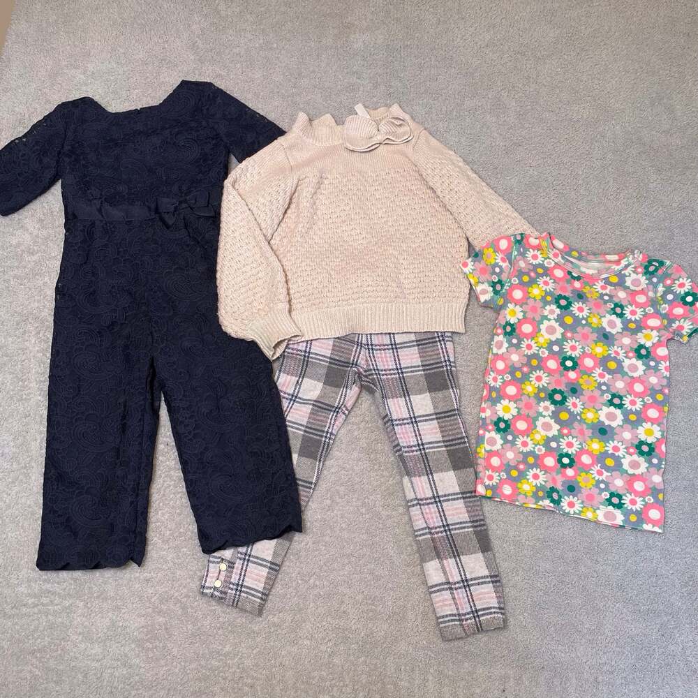 Girls Lot Size 3/4 Janie And Jack Crewcuts lots of 5 pieces